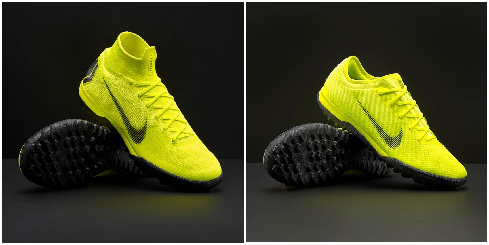 Nike ứng dụng thành công chất liệu vải sợi dệt lên các mẫu giày sân cỏ nhân tạo của mình