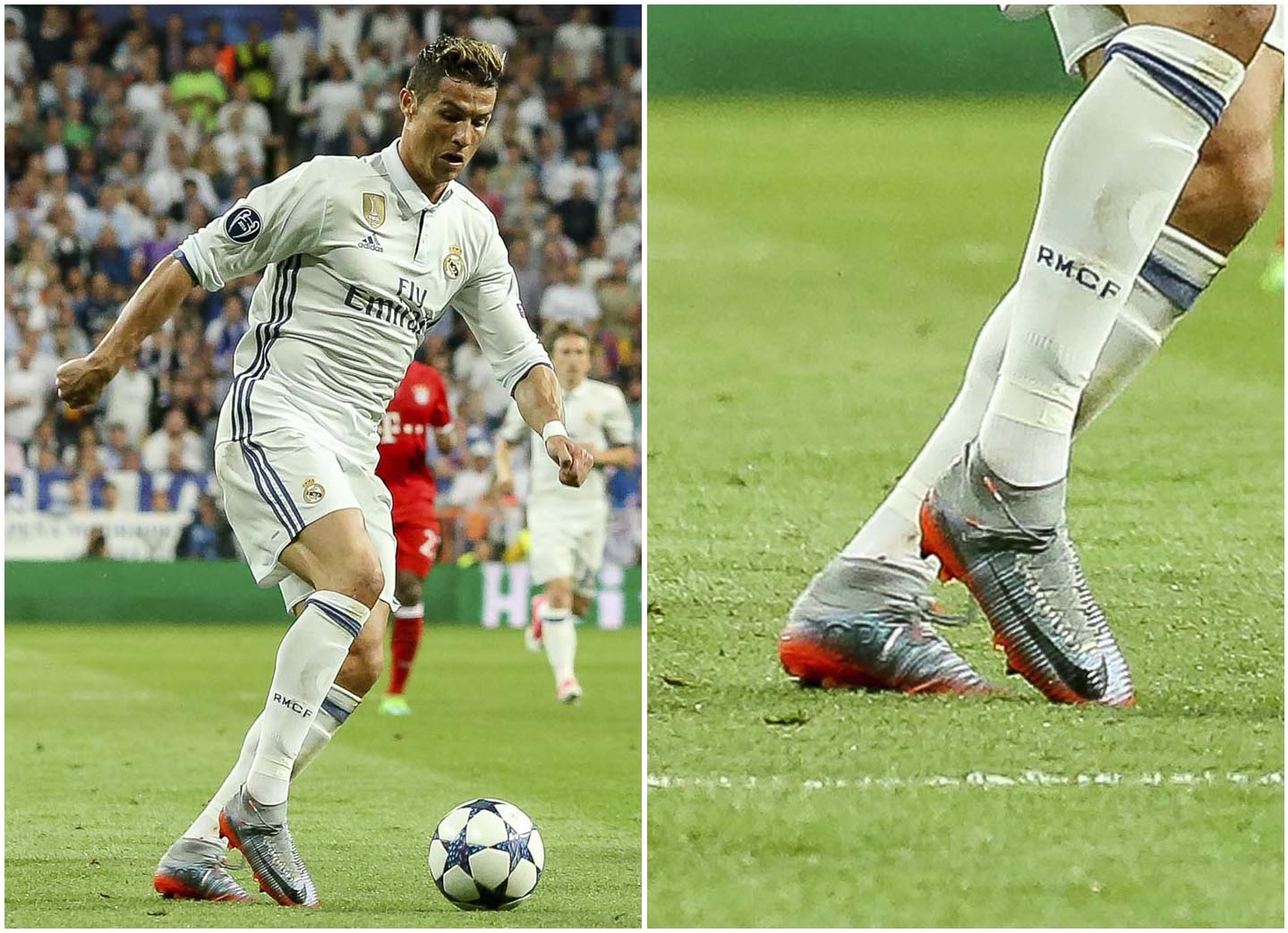 Ronaldo CR7 mang lên chân giày Nike Mercurial Superfly V Vẻ đẹp của giày Nike Mercurial Superfly V Forged For Greatness