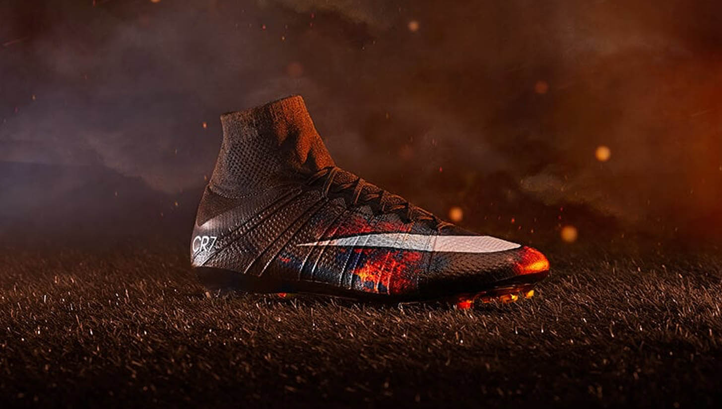 Giày đá bóng Nike Mercurial Superfly IV với gam màu nham thạch núi lửa Savage Beauty