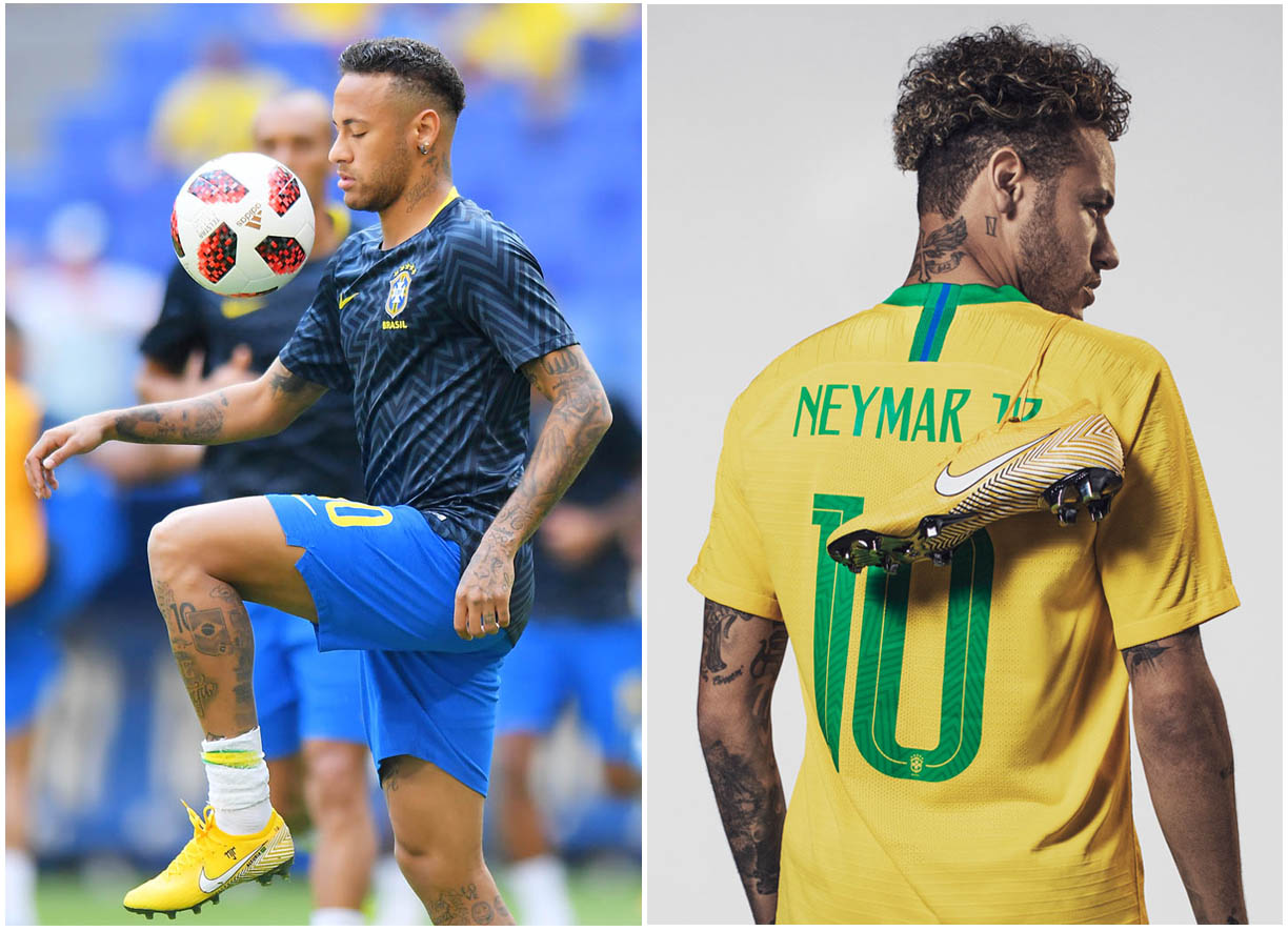 Nike thửa riêng cho Neymar phiên bản mới Nike Mercurial Vapor 12 màu vàng đẹp mắt
