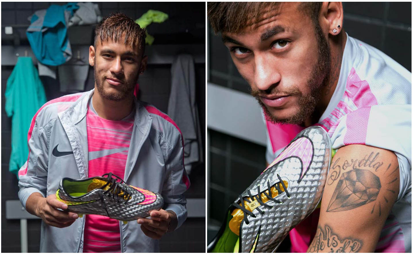 Vẻ đẹp của đôi giày bóng đá Nike Hypervenom thửa riêng của Neymar