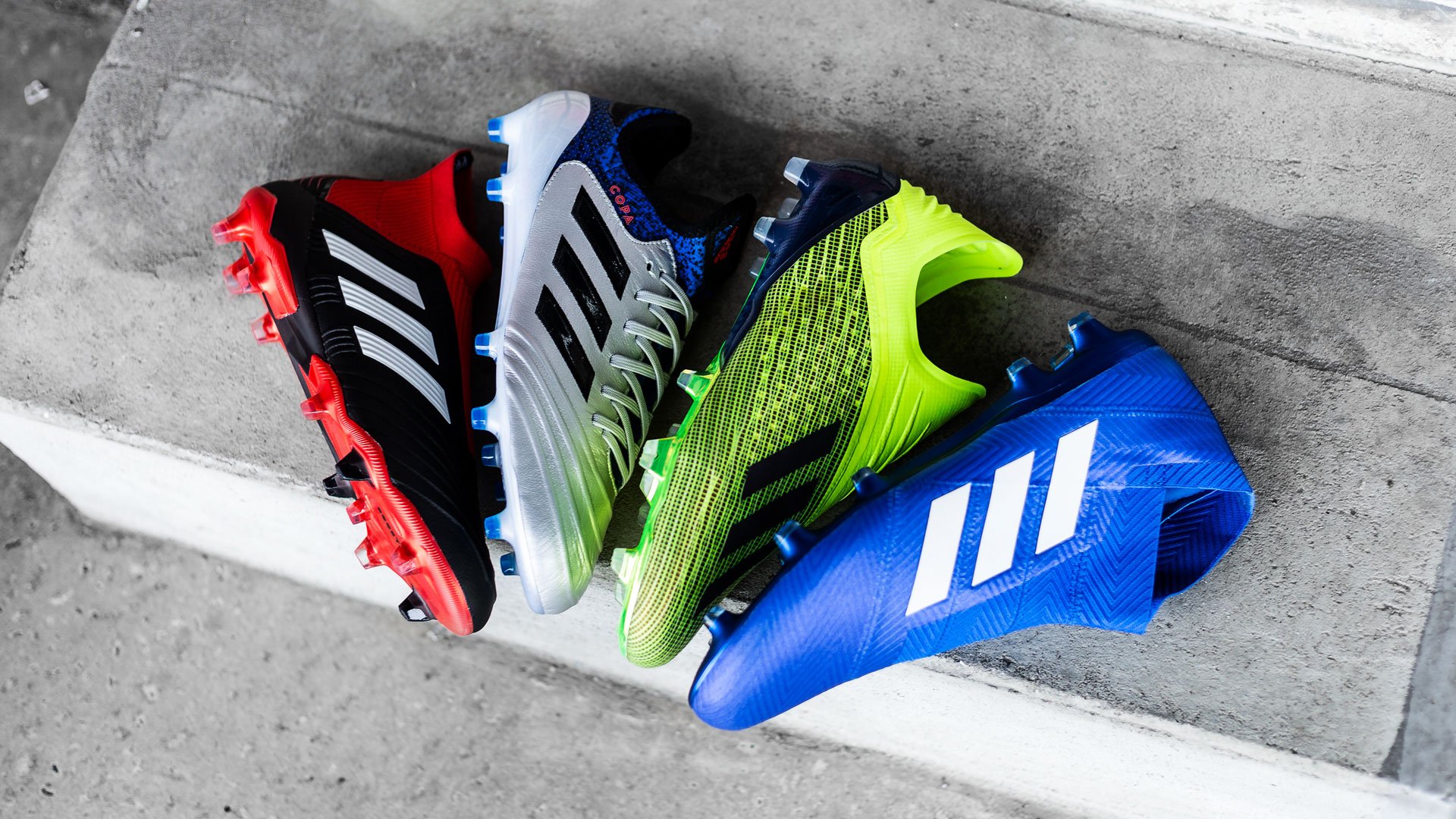 Giày bóng đá Adidas của cầu thủ chuyên nghiệp được áp dụng nhiều công nghệ mới
