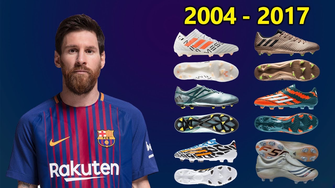 Số giày đá bóng của Messi được Adidas thửa riêng là rất nhiều